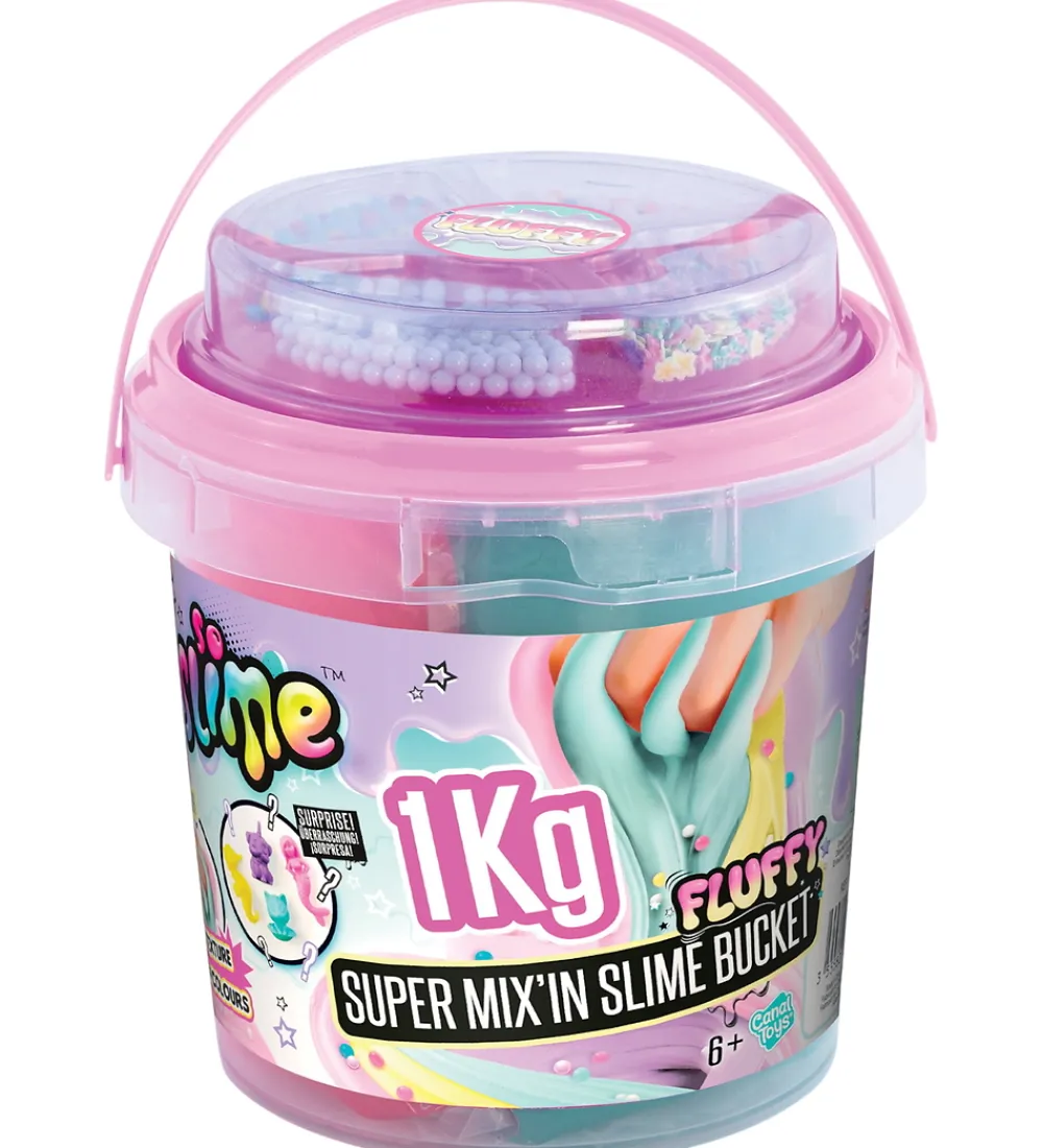 Slim-So Slime DIY-Slim - Super Mix'in Slime Bucket - Assorteret