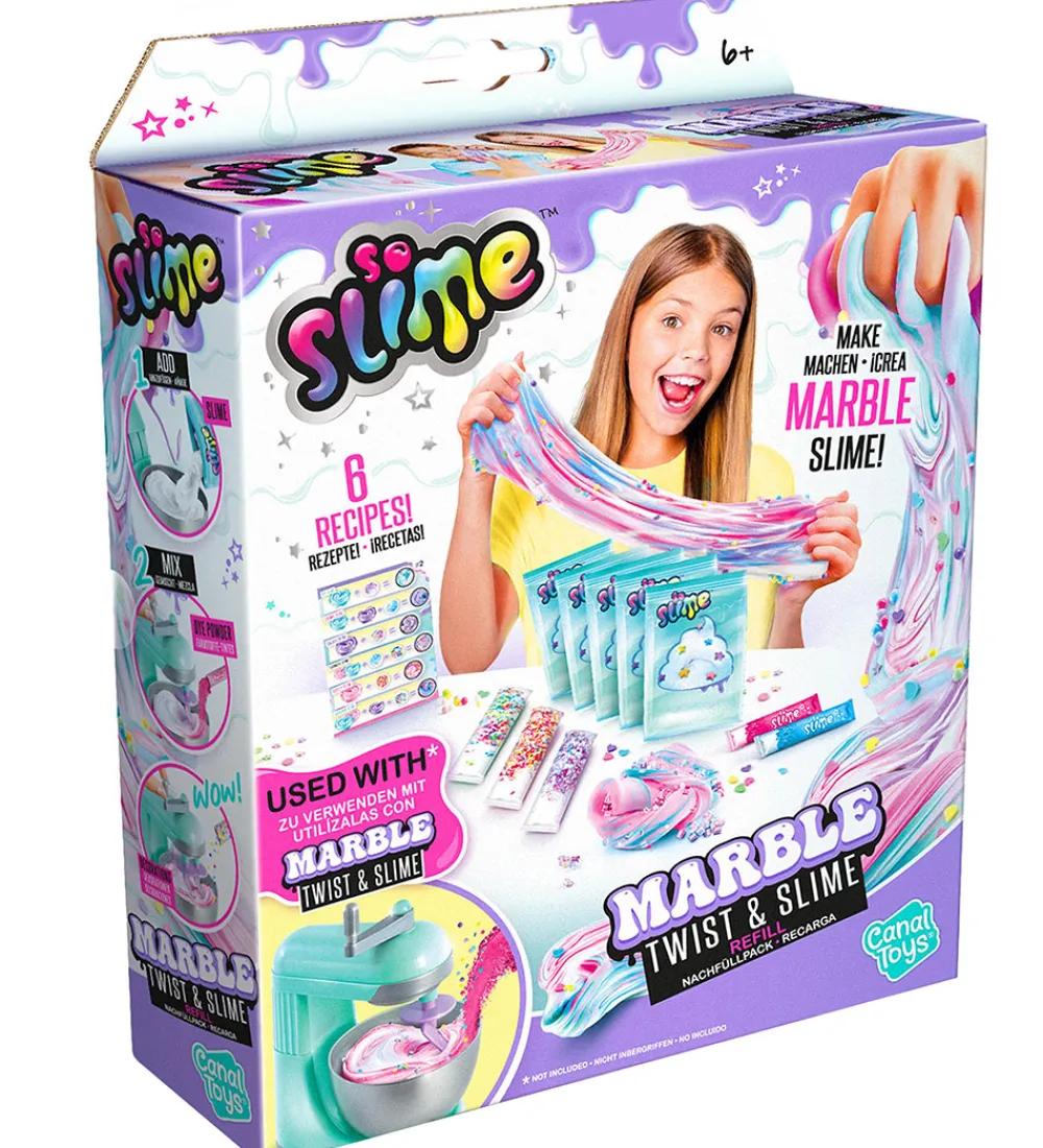 Slim-So Slime Slim - DIY - Marmor Twist and Slime Refill