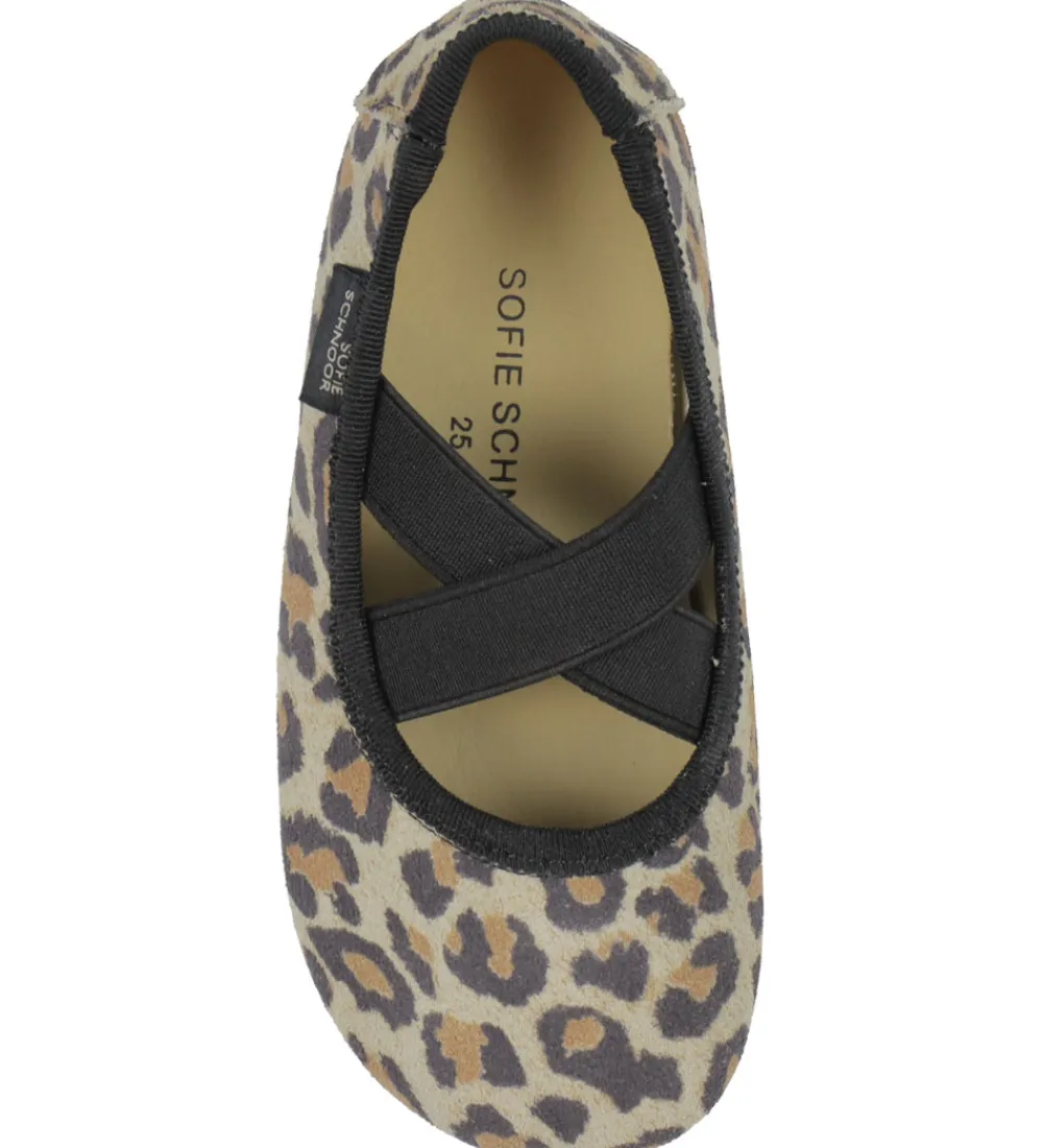 Sofie Schnoor Ballerinaer*Ballerinasko - Neliask - Leopard