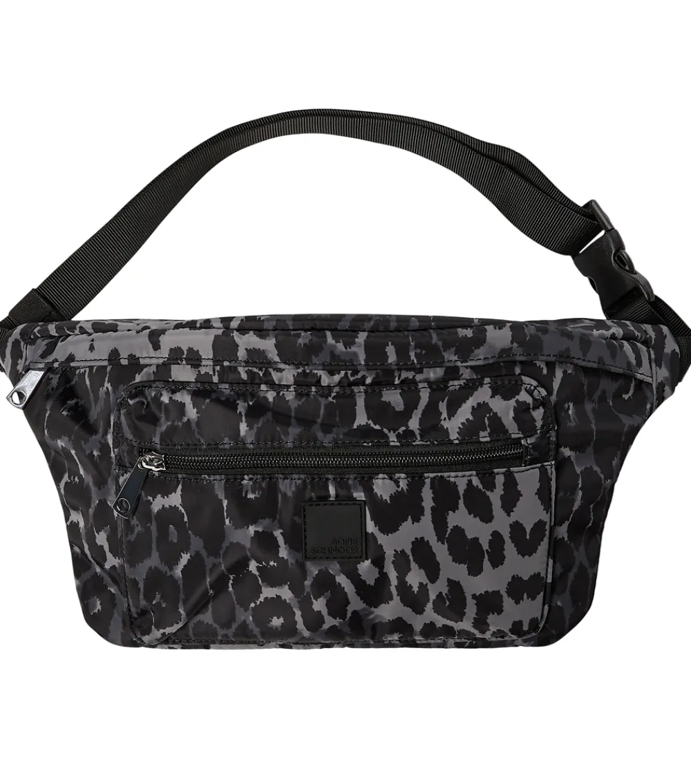 Bæltetasker-Sofie Schnoor Bæltetaske - Elvirasy - Grey Leopard