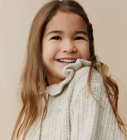 Striktrøjer-Sofie Schnoor Cardigan - Strik - Hennysk - Ecru Melange