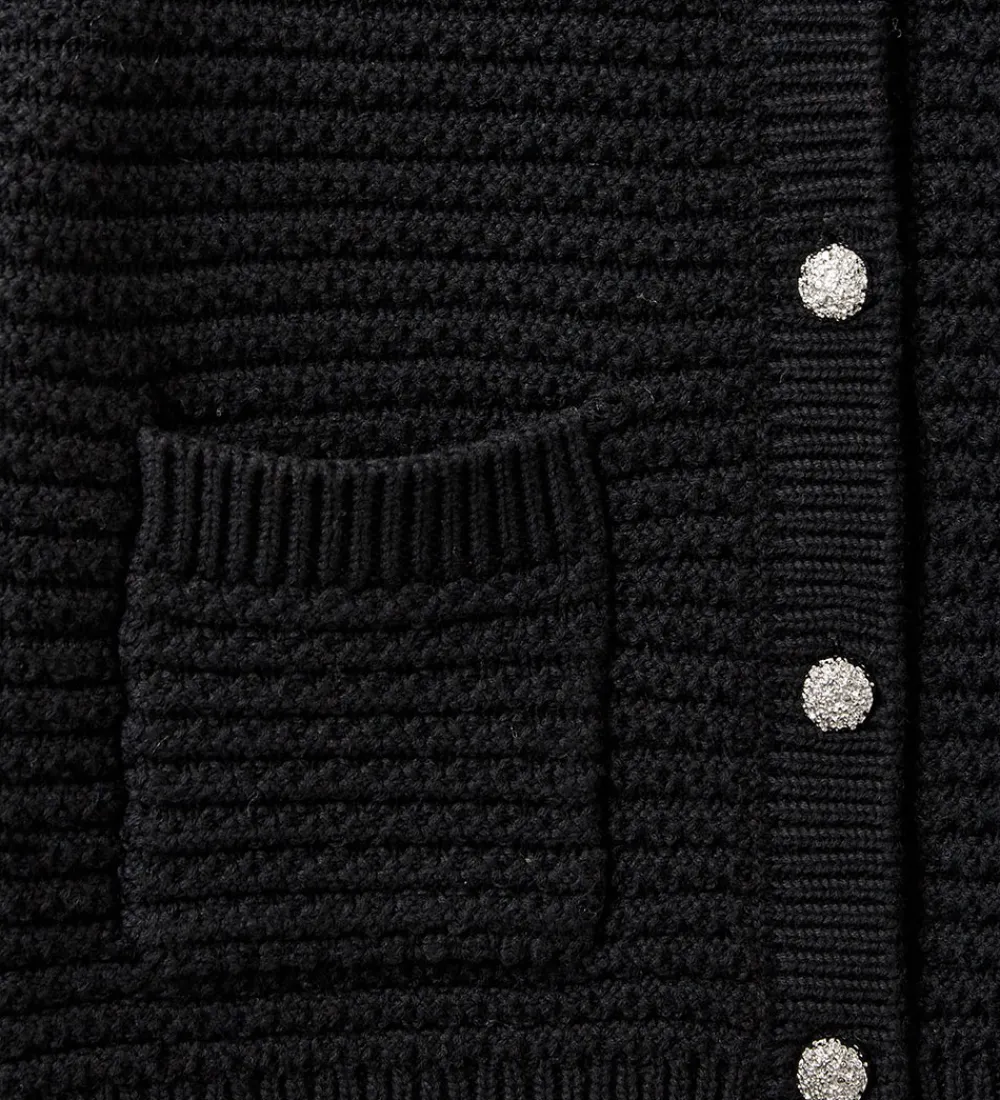 Striktrøjer-Sofie Schnoor Cardigan - Strik - Kyrask - Sort