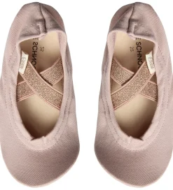Gymnastiktøj-Sofie Schnoor Gymnastiksko - Dusty Rose m. Guldglimmer