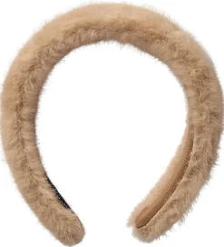 Hårbøjler-Sofie Schnoor Hårbøjle - Imiteret Pels - Chloesy - Beige
