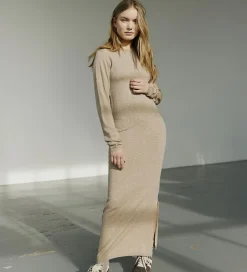 Kjoler-Sofie Schnoor Kjole - Uld - Strik - Korysy - Deer Melange