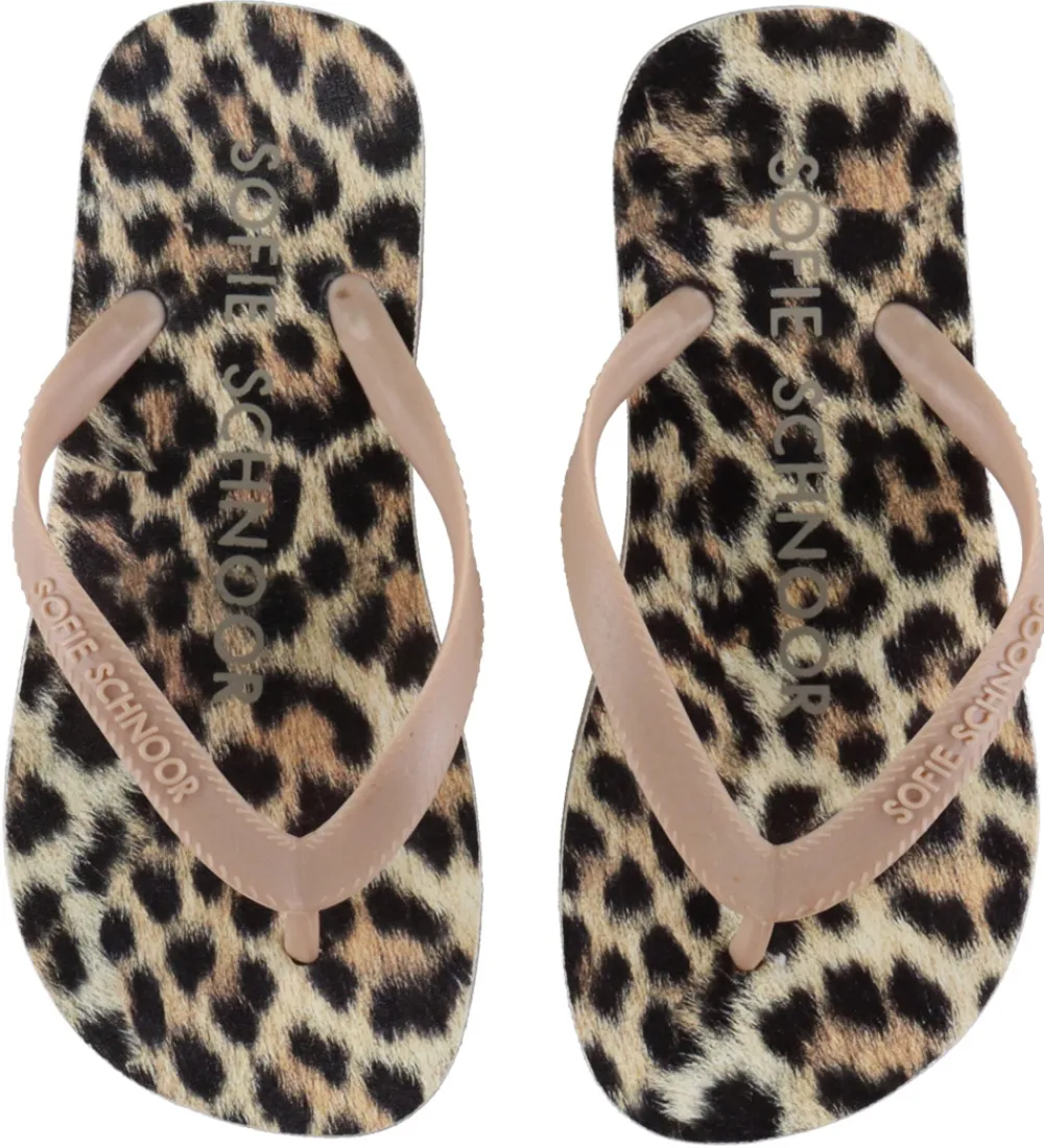 Klipklappere-Sofie Schnoor Klipklapper - Vandasy - Leopard