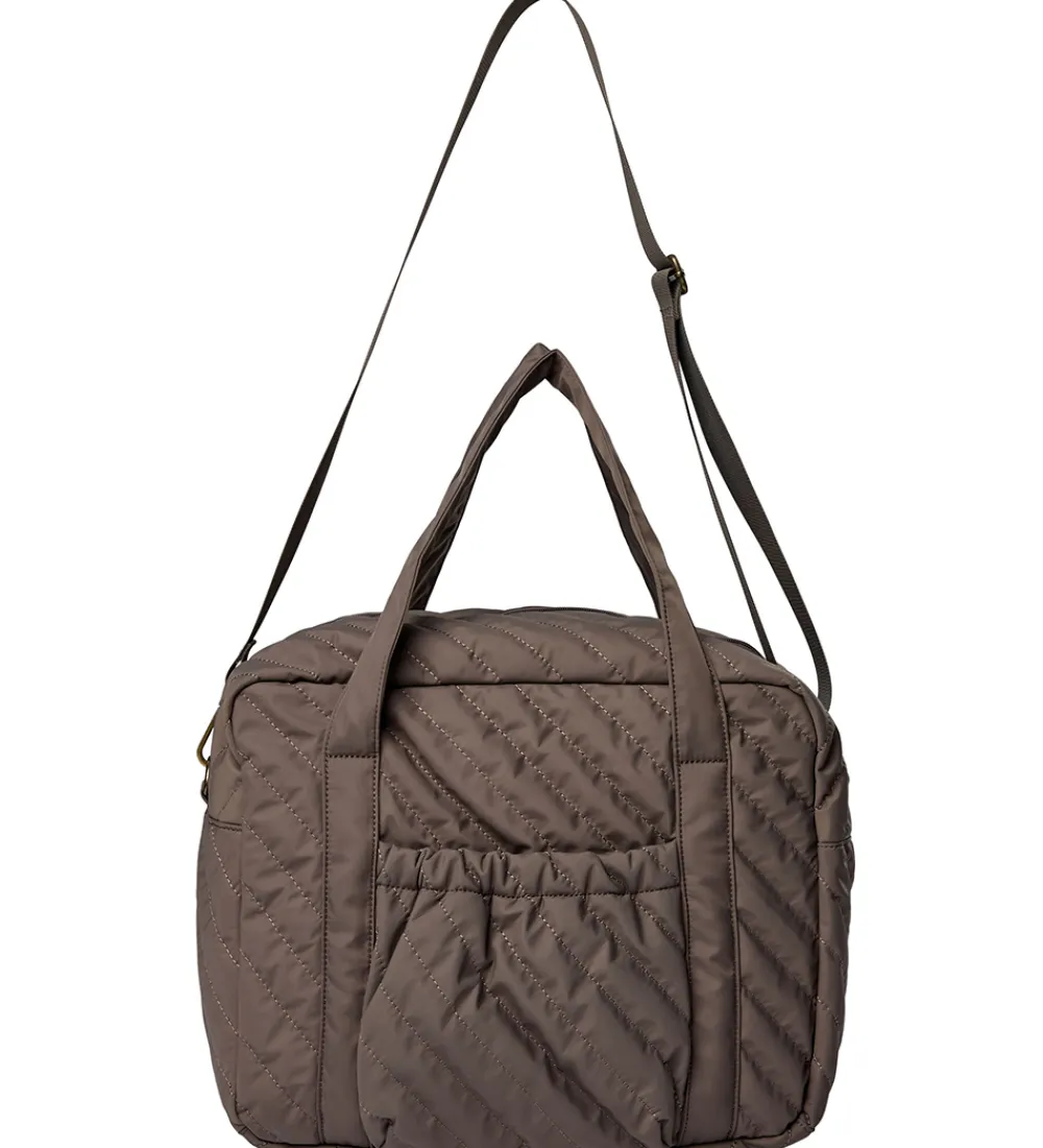 Pusletasker-Sofie Schnoor Pusletaske - Quiltet - Dusty Brown