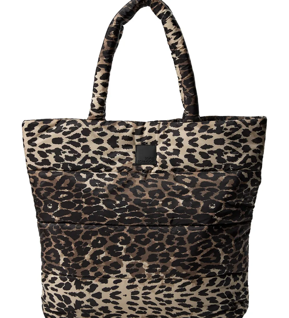 Shoppers-Sofie Schnoor Shopper - Light Brown Leopard