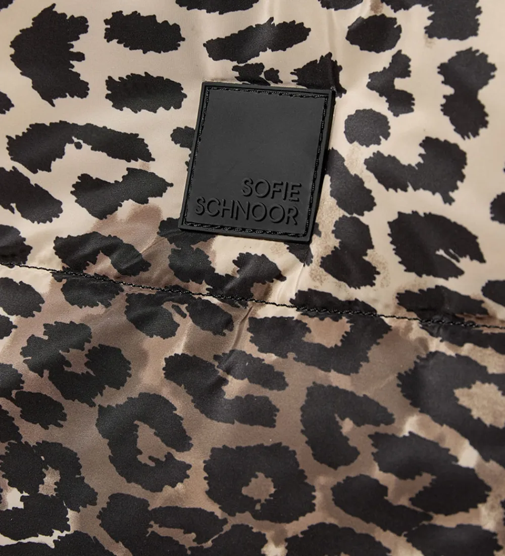 Shoppers-Sofie Schnoor Shopper - Light Brown Leopard