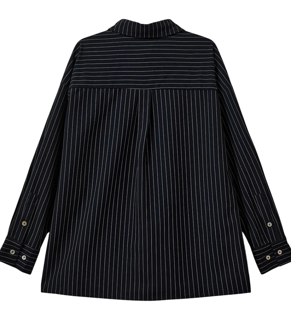 Sofie Schnoor Skjorter*Skjorte - KaliaSy - Dark Navy m. Striber