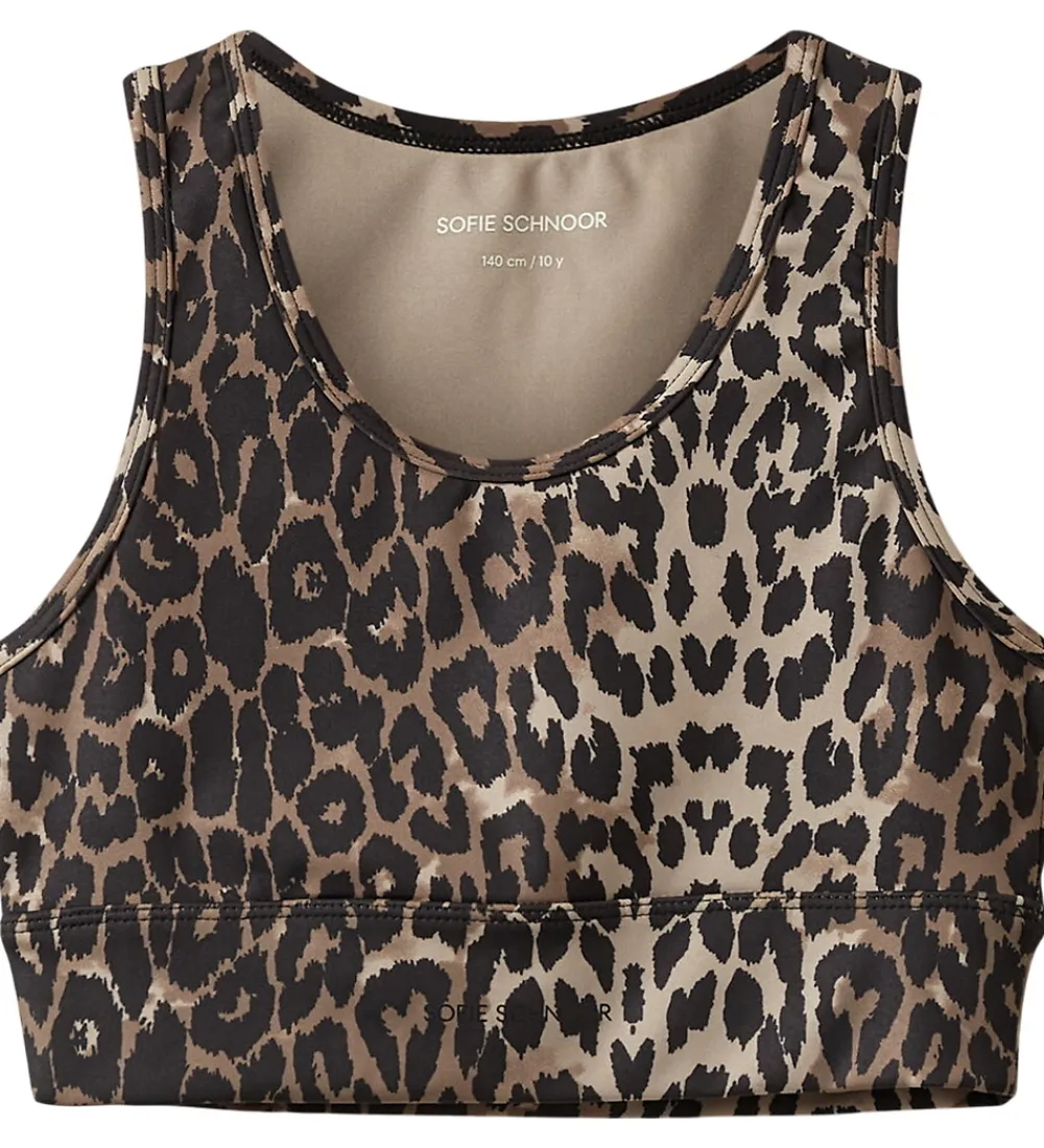 Sofie Schnoor Toppe*Sportstop - KaraSY - Leopard