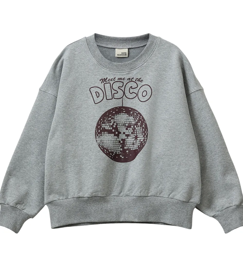 Sofie Schnoor Sweatshirts*Sweatshirt - Elisy - Gråmeleret