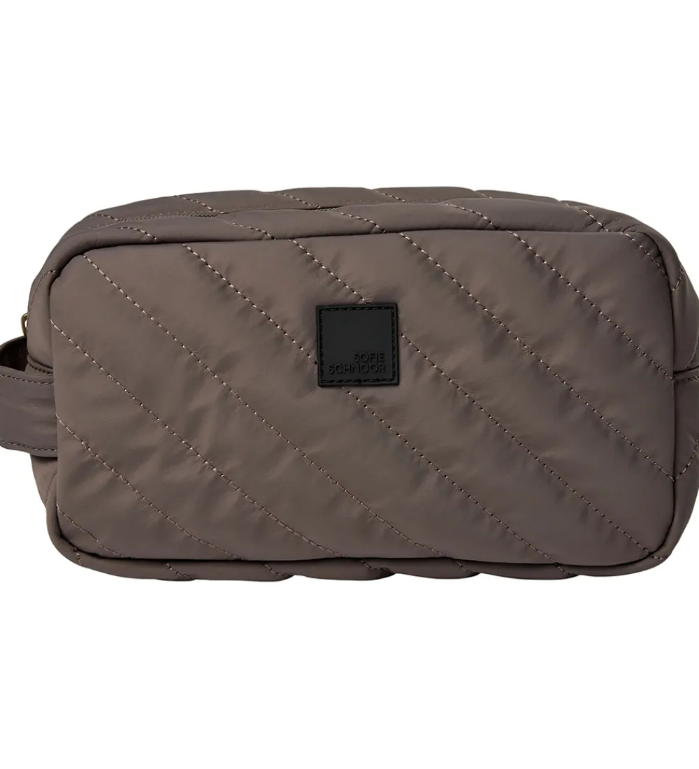 Toilettasker|Toilettasker-Sofie Schnoor Toilettaske - Dusty Brown