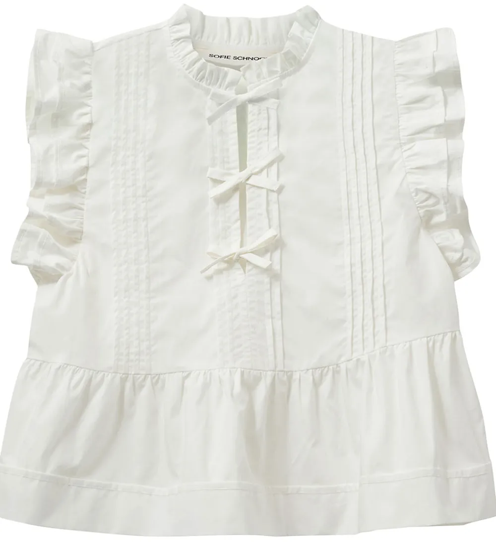 Toppe-Sofie Schnoor Top - Juliettesy - Off White