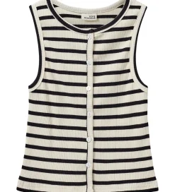 Toppe-Sofie Schnoor Top - Rib - Tamiliasy - Black Striped