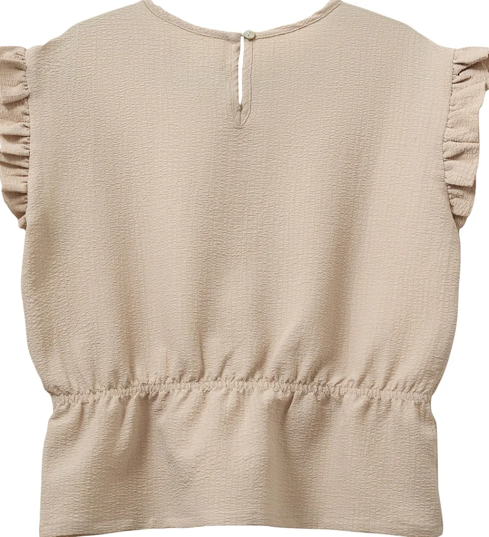 Toppe-Sofie Schnoor Top - Samillasy - Soft Brown