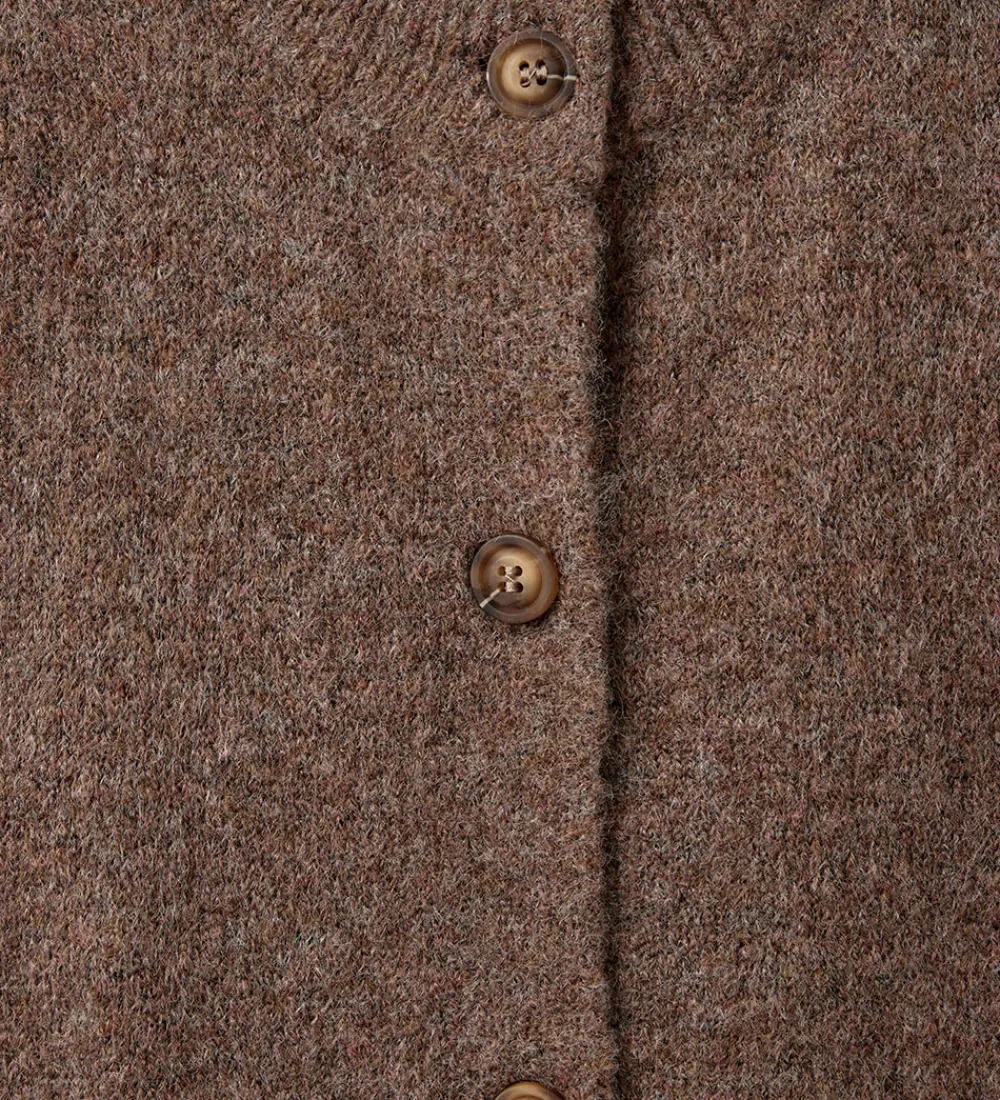Veste-Sofie Schnoor Vest - Strik - MagSY - Brown Melange