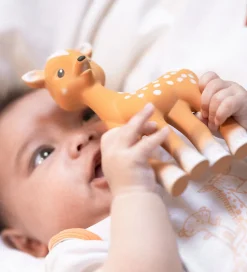 Bideringe|Sutteklude Og Nusseklude-Sophie la Girafe Gaveæske - Nusseklud/Bambi