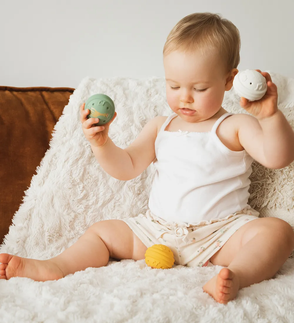Musikinstrumenter-Sophie la Girafe Musik Bolde - 3 Musical Balls