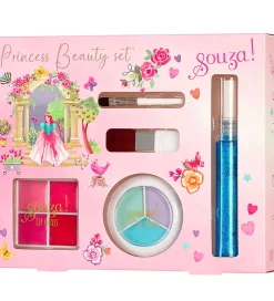 Souza Sminke*Sminkesæt - Øjenskygge/Lipgloss/Hårmascara - Princess