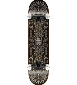 Skateboards-Speed Demons Skateboard - 7.75'' - Bandana Komplet - Sort/Grå