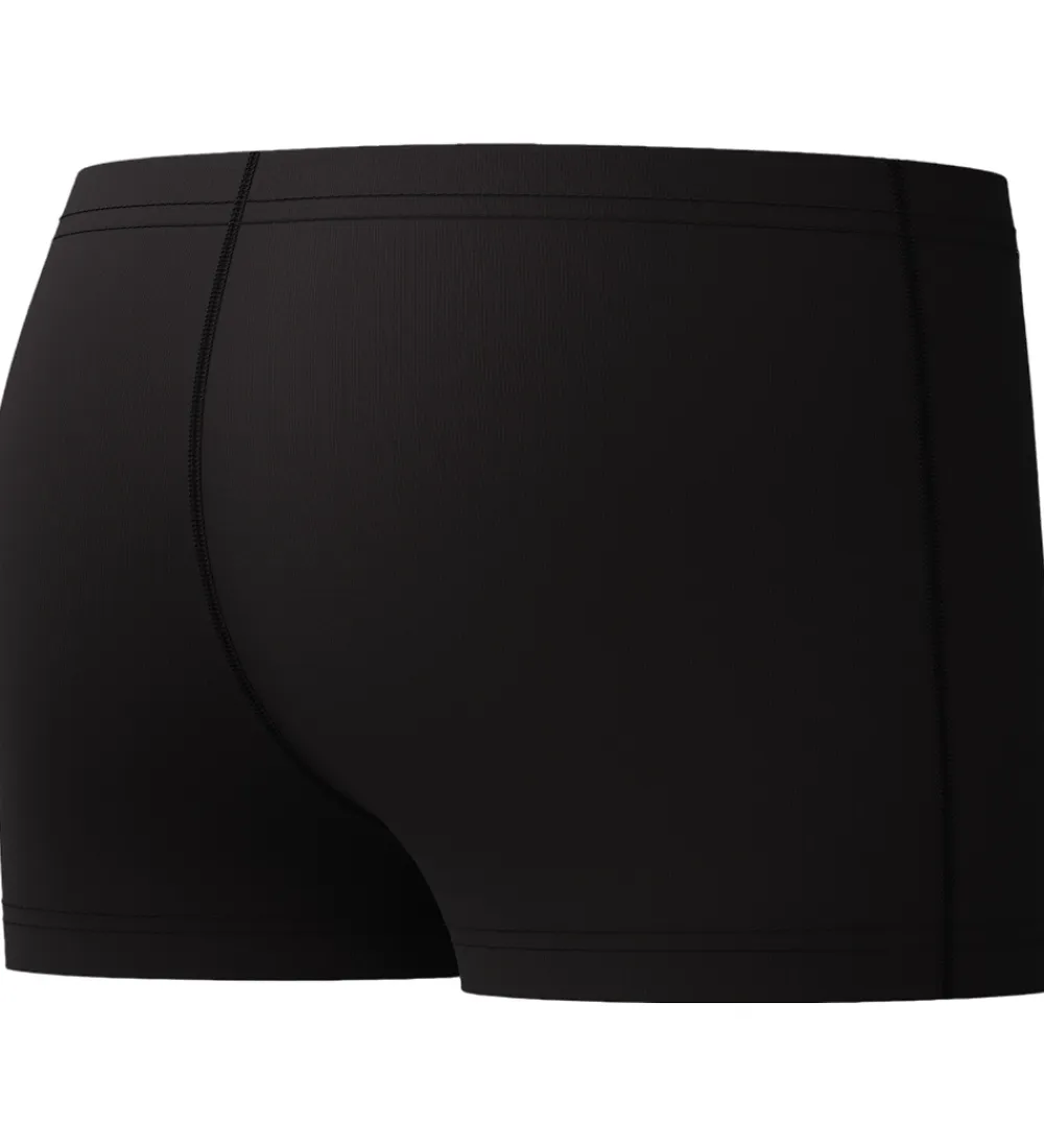 Speedo Svømmetøj|Svømning*Badebukser - Medley Logo - Sort m. Rød