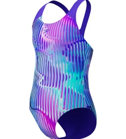 Speedo Svømmetøj|Svømning*Badedragt - Digital Allover Splashback - Lilla/Pink