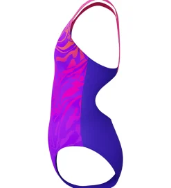 Speedo Svømmetøj|Svømning*Badedragt - Digital Placement Splashback - Lilla/Pink