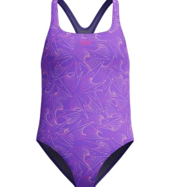 Speedo Svømmetøj|Svømning*Badedragt - HyperBoom Allover Medalist - Lilla/Pink