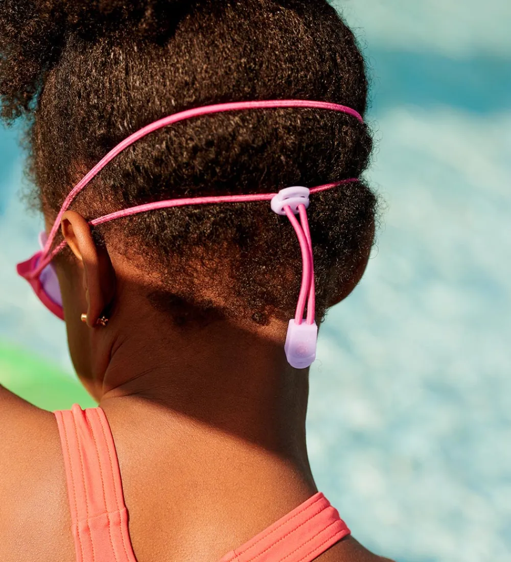 Svømmebriller-Speedo Svømmebriller - Sunny G Sea Shells Junior - Dark Pink