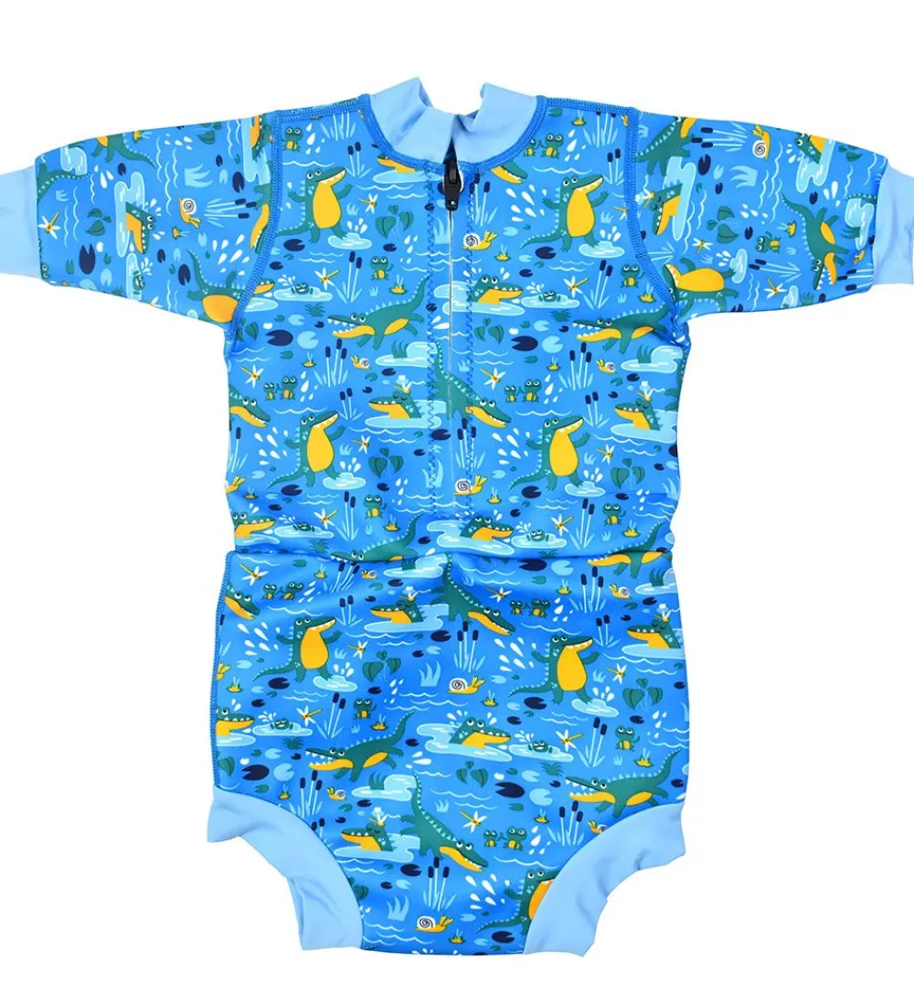 Våddragter|Snorkling-Splash About Våddragt - Happy Nappy - UV50+ - Crocodile Swamp