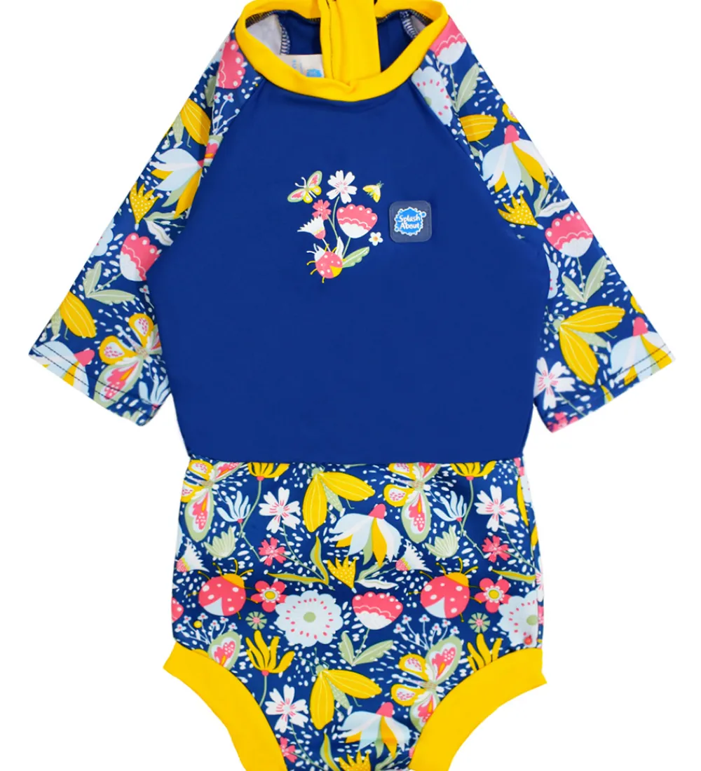 Splash About Våddragter|Snorkling*Våddragt - Happy Nappy - UV50+ - Garden Delight
