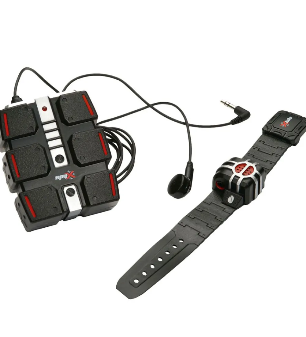 SpyX Walkie Talkies*Walkie Talkies - Secret Agent - 2 stk. - Sort