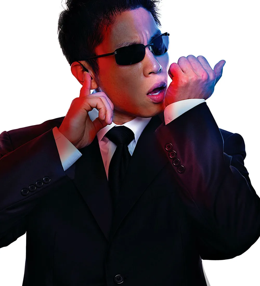 SpyX Walkie Talkies*Walkie Talkies - Secret Agent - 2 stk. - Sort