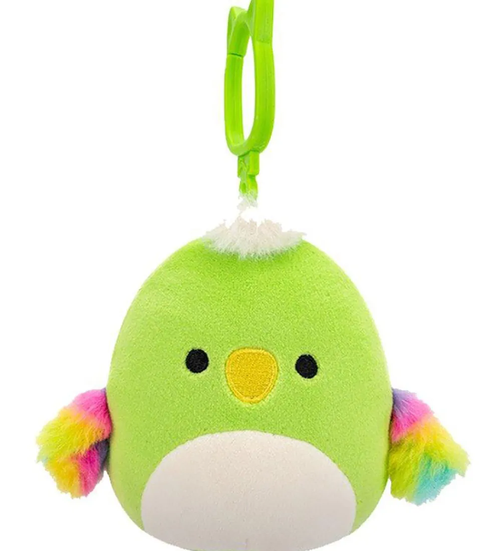Squishmallows Nøgleringe*Bamse - 9 cm - Wolfe - Clip On