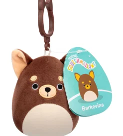Squishmallows Nøgleringe*Bamse - 9cm - Barkevin - Clip On