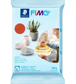 Modellervoks-Staedtler FIMO Modellervoks - 500g - Terracotta
