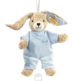 Musikuroer-Steiff Musikuro - Hoppel Hase - 20 cm - Blue