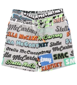 Stella McCartney Kids Sportsshorts*Shorts - Logo Sport - Gråmeleret m. Stella