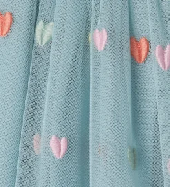 Nederdele-Stella McCartney Kids Tylnederdel - Lyseblå m. Hjerter