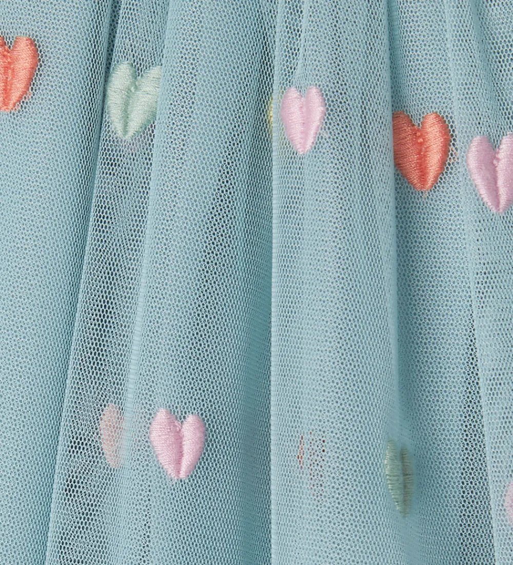 Nederdele-Stella McCartney Kids Tylnederdel - Lyseblå m. Hjerter
