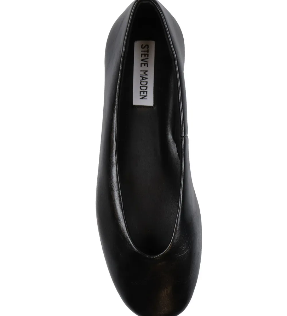 Steve Madden Ballerinaer*Ballerinasko - Darts - Black Action Leather