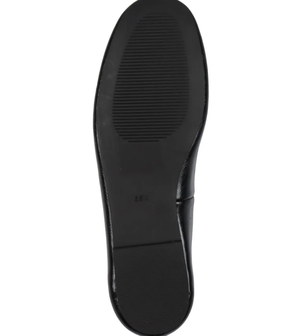 Steve Madden Ballerinaer*Ballerinasko - Darts - Black Action Leather