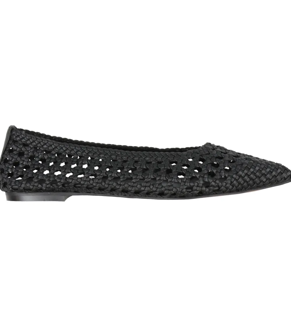 Ballerinaer-Steve Madden Sko - Saxton Ballerina - BLACK
