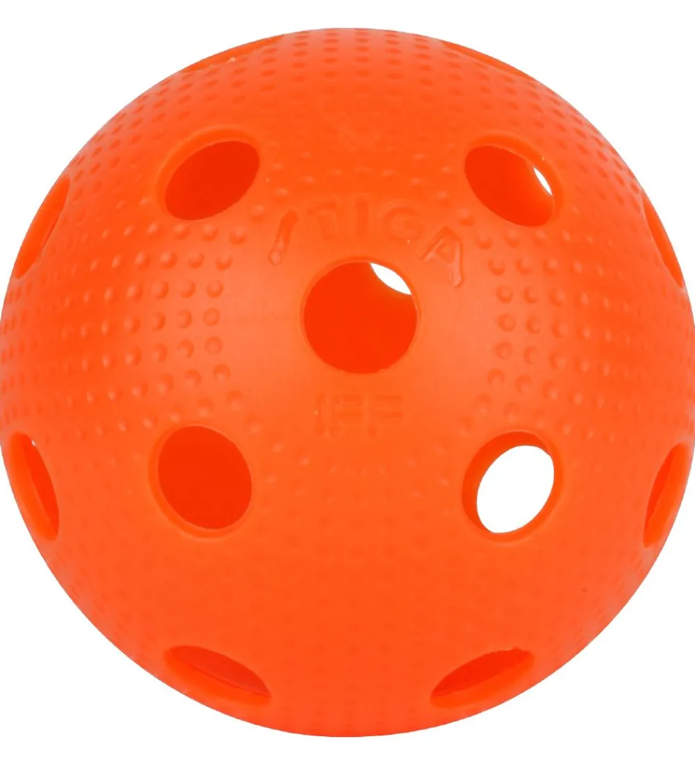 Stiga Bolde*Bolde - Floorball - 2-pak - Orange/Limegrøn