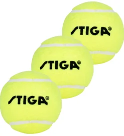 Bolde-Stiga Tennisbolde - 3-pak - Neongrøn