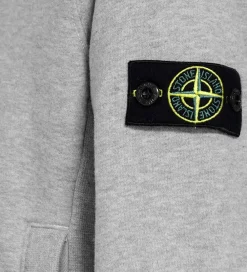 Hættetrøjer-Stone Island Hættetrøje - Gråmeleret