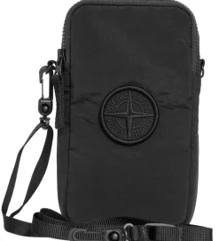Tasker|Bæltetasker-Stone Island Mobiltaske - Cross Body - Sort