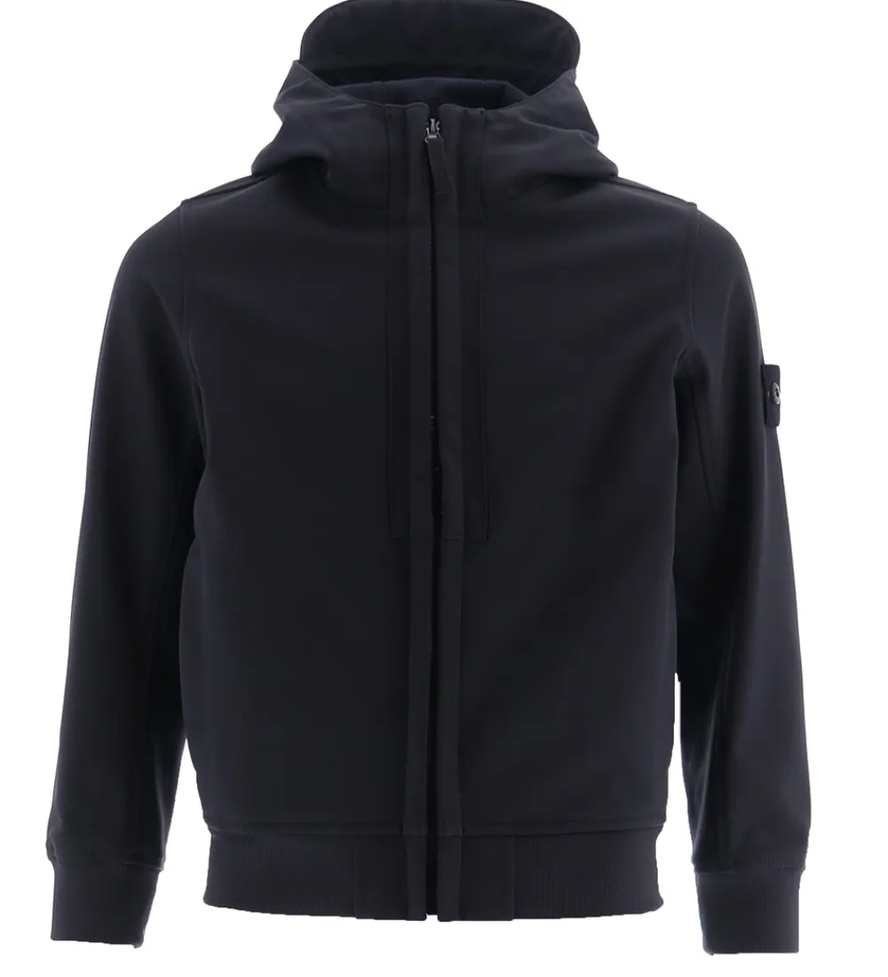 Stone Island Softshell*Softshelljakke m. Fleece - Sort