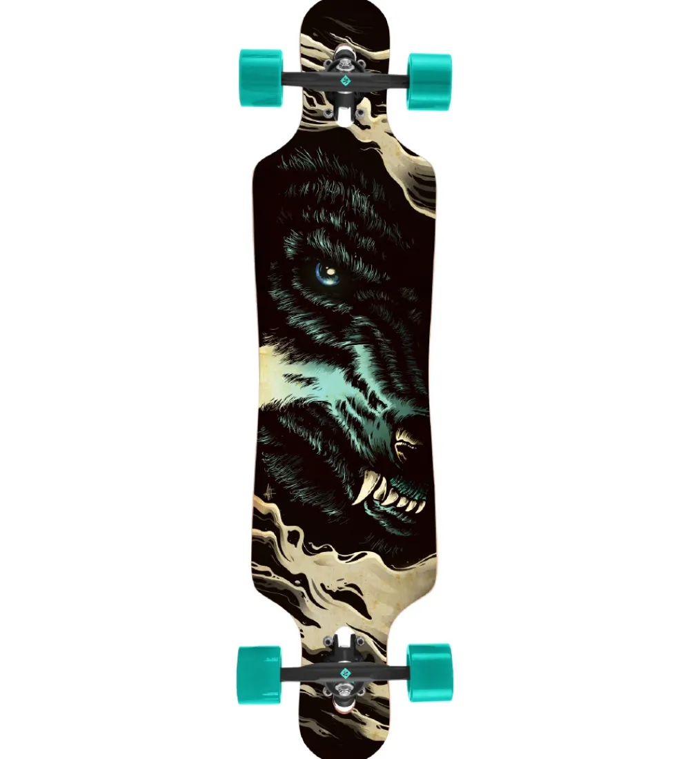 Skateboards-Streetsurfing Longboard - Curve Drop Through Freeride - 39'' - W